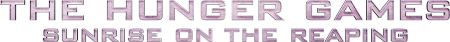 JCDecaux AU // Hunger Games // SOTR logo